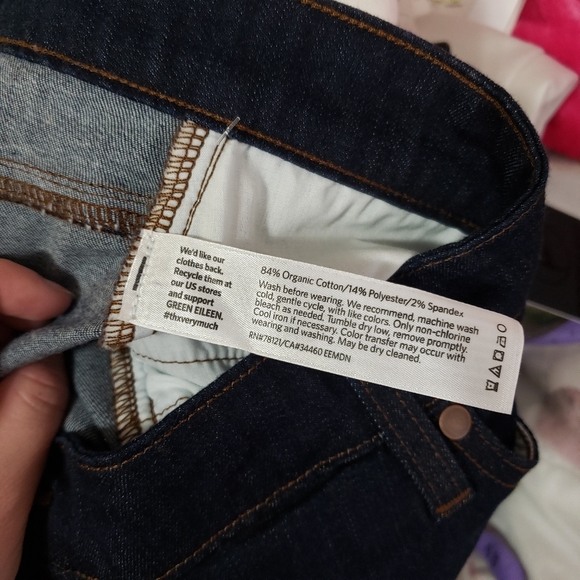 Eileen Fisher System skinny jeans organic cotton - Picture 5 of 5